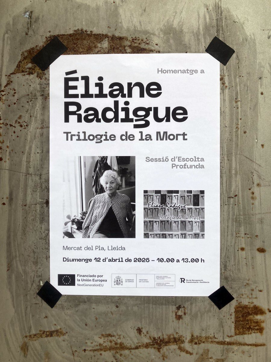 Homenatge a Eliane Radigue