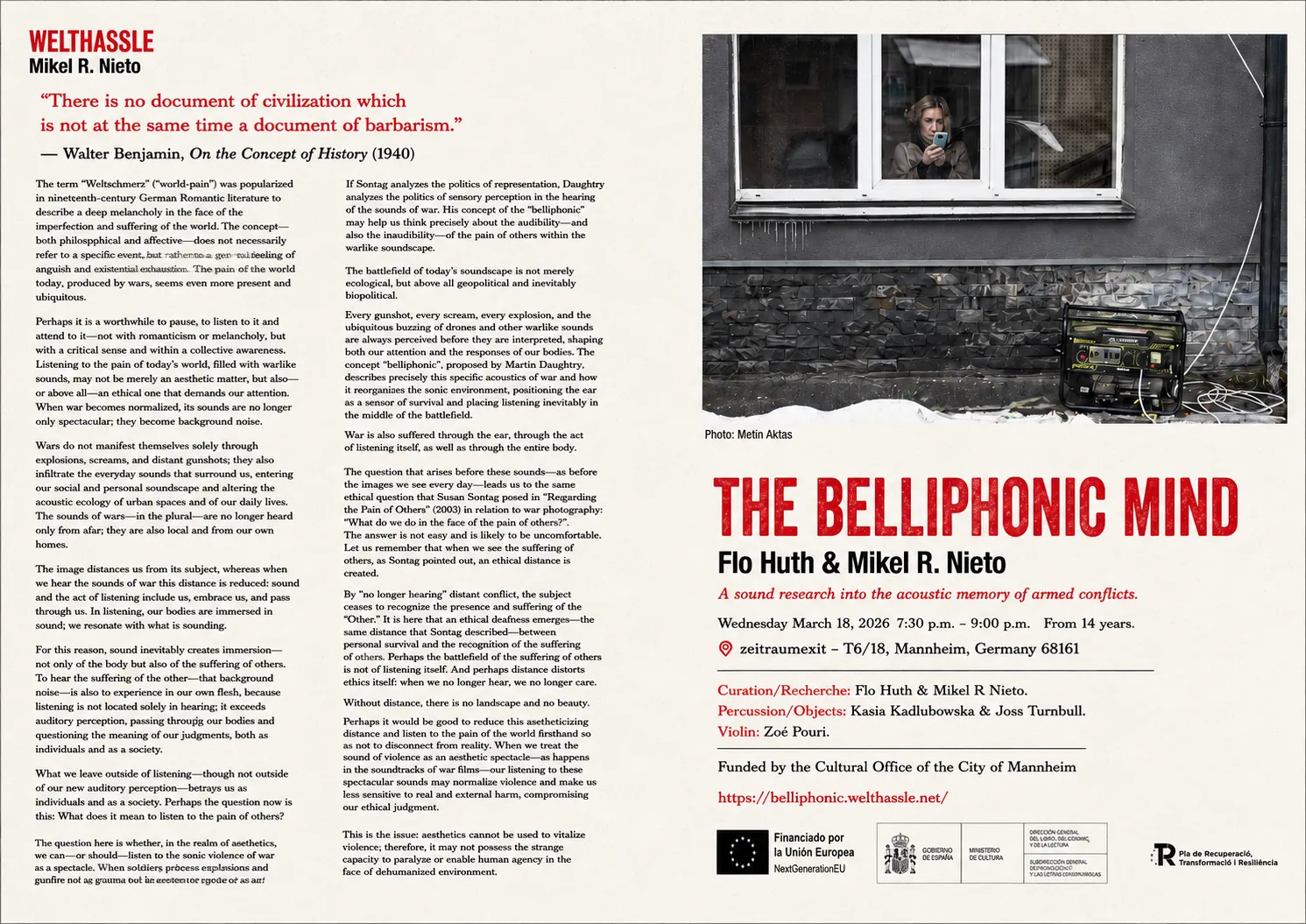 The Belliphonic Mind